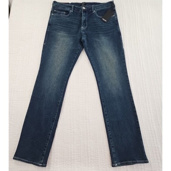 True Religion Ricky Jeans Men's 36x34 Med Wash Relaxed Straight Leg NEW NWT - Picture 1 of 16